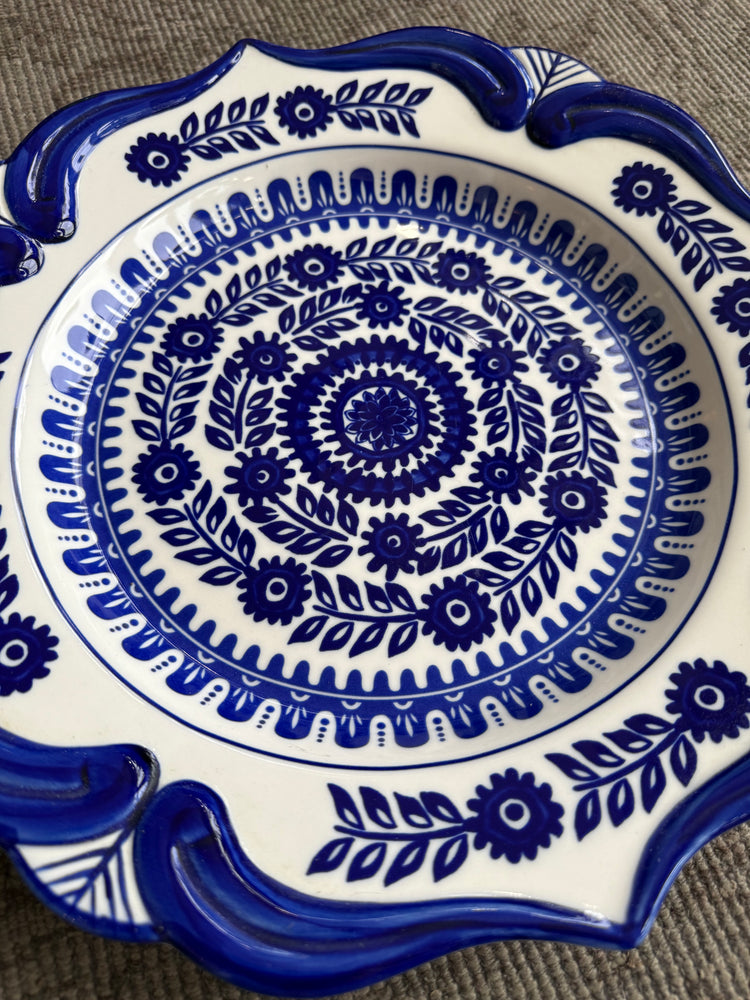 Blue & White Platter