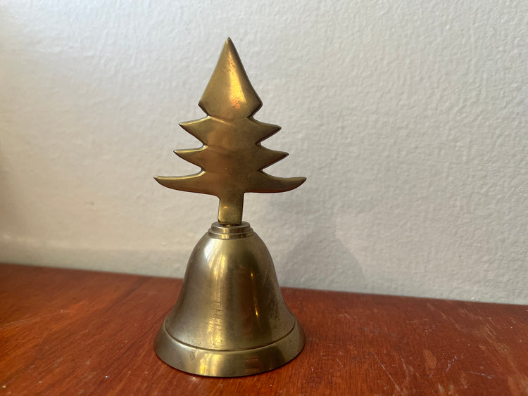 Brass Christmas Tree Bell