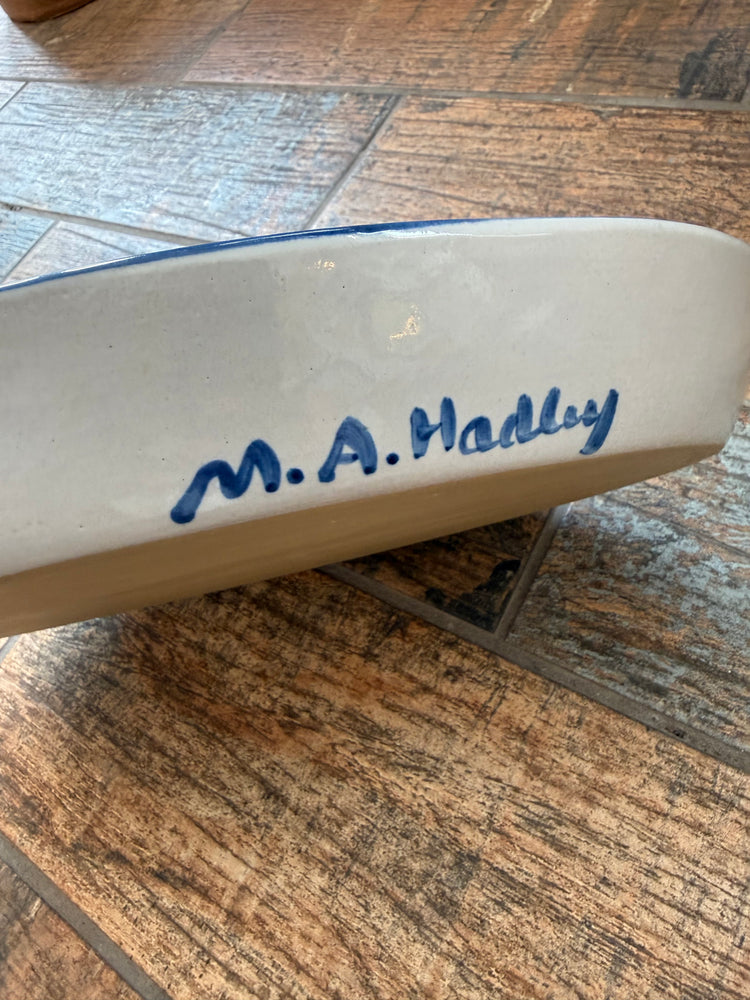 M.A. Hadley Farmer & Wife Serving Platter
