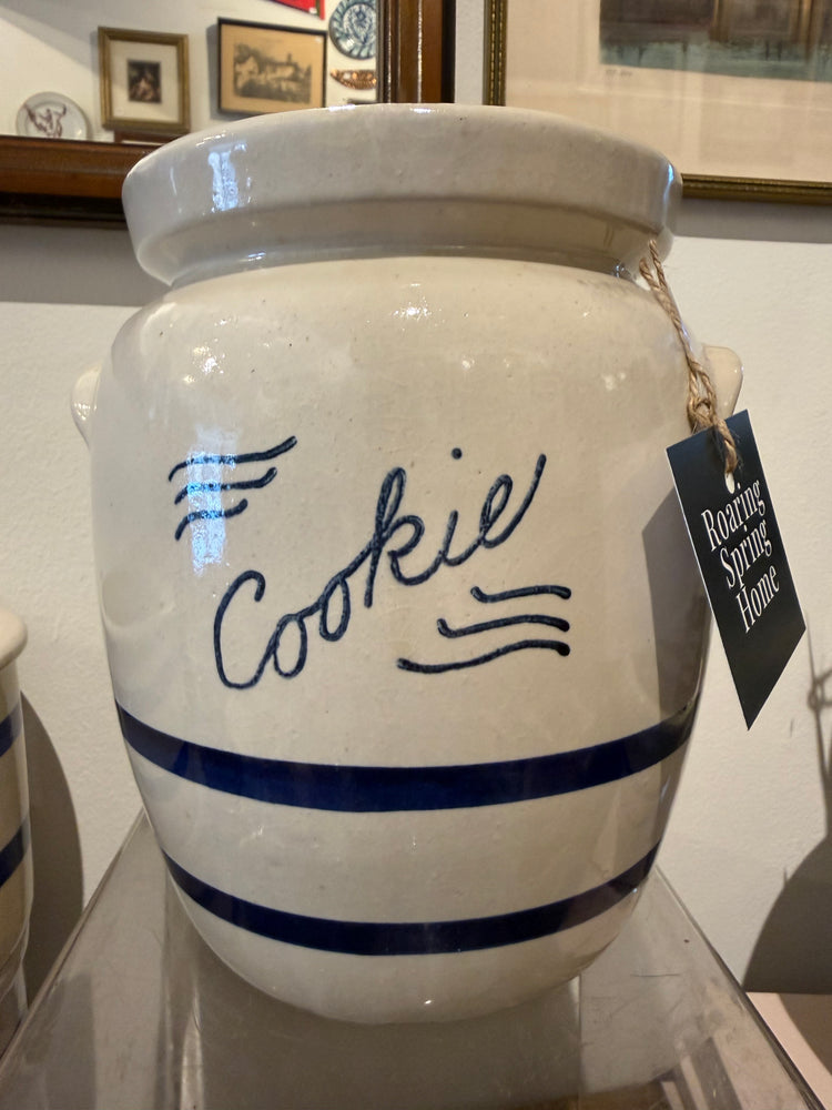 Striped Ramsbottom Cookie Jar