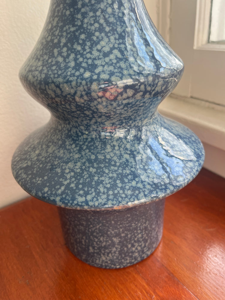 Tall, Marled Vase