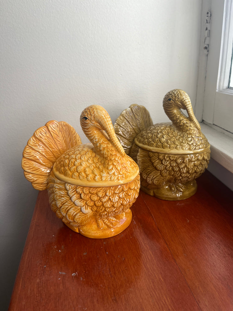 Yellow Turkey Candy Dish