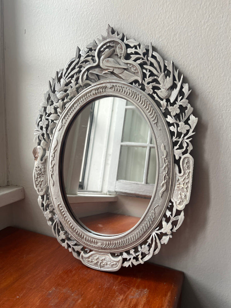 Ornate Wooden Mirror