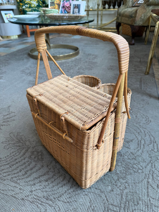 Wicker Picnic Basket