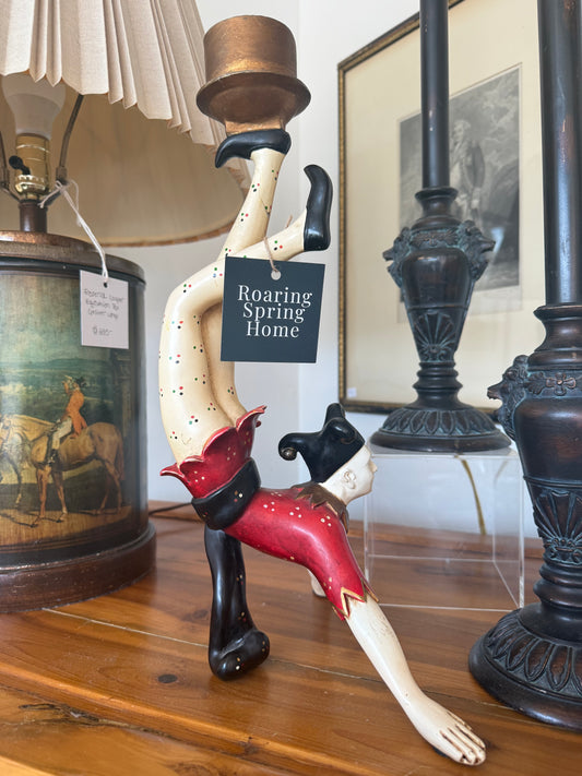 Court Jester Candle Holder