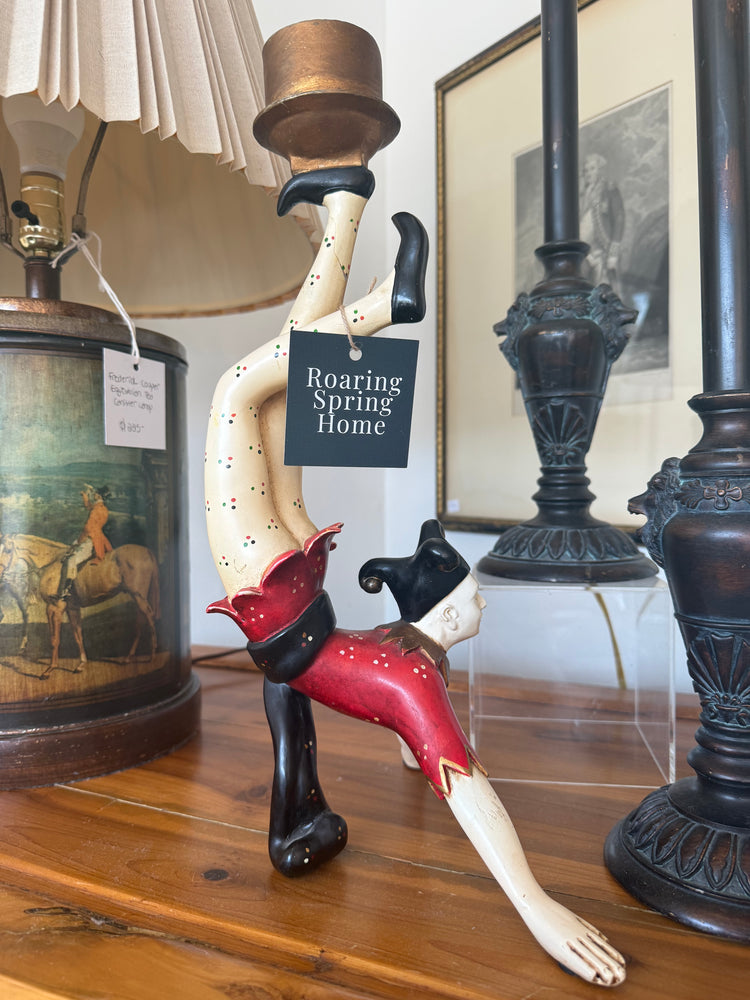 Court Jester Candle Holder