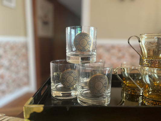 Set of 4 Starkist Tuna Rocks Glasses