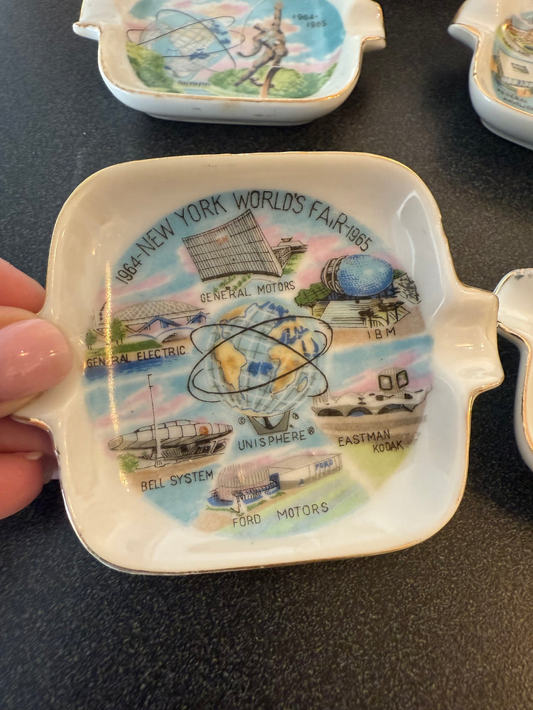 Worlds Fair Ashtrays