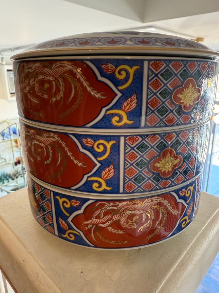 Japanese Stacking Porcelain Box
