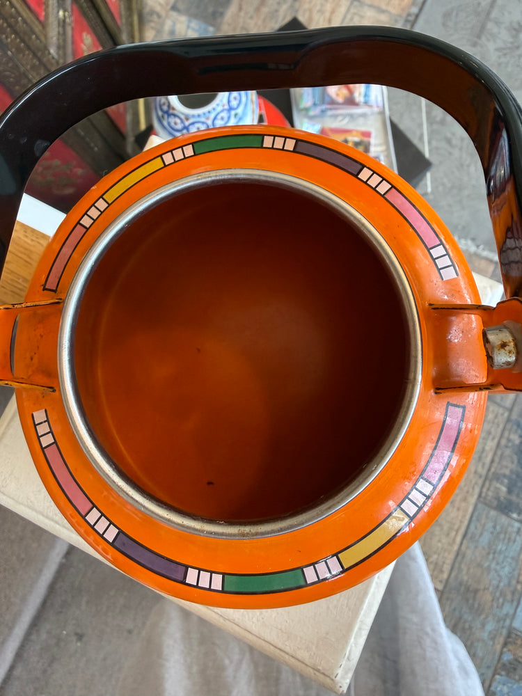 Enamel teapot