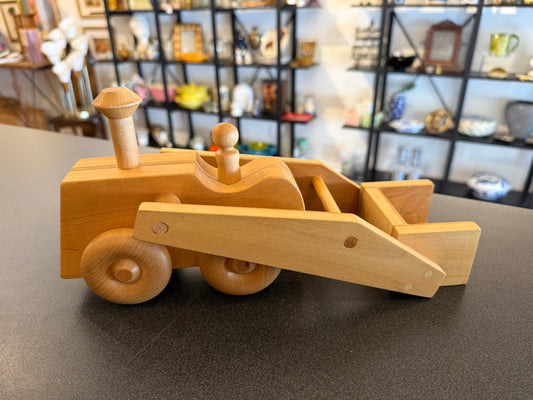 Wooden Toy Excavator