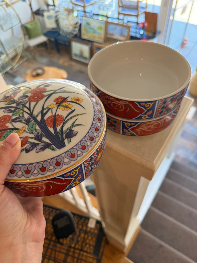 Japanese Stacking Porcelain Box