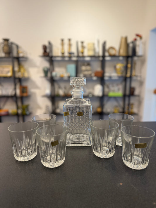 1970s Luminarc Bar Set