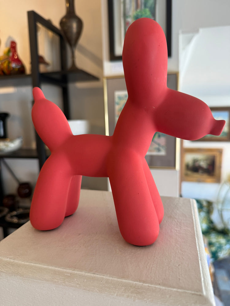 Modern balloon dog figure