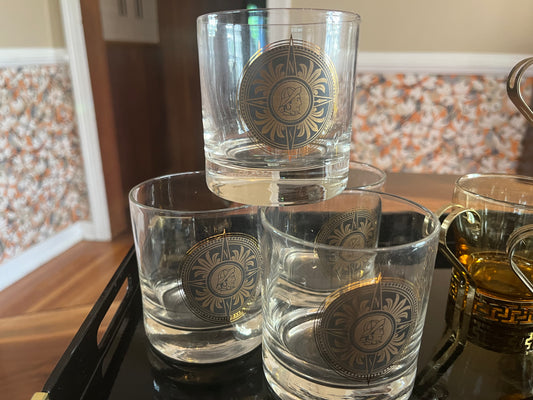 Set of 4 Starkist Tuna Rocks Glasses