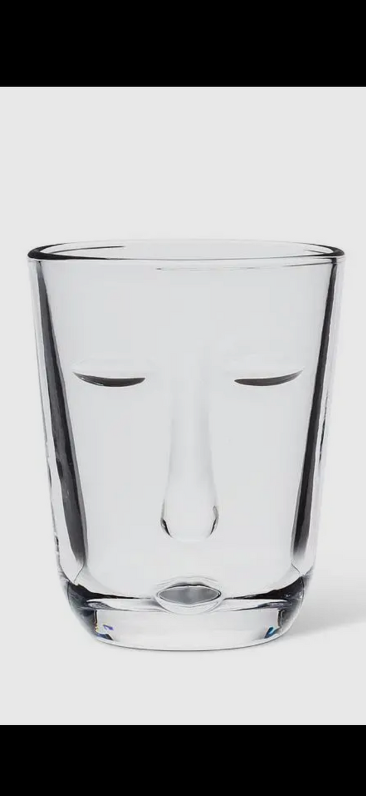 Resting Face Glassware