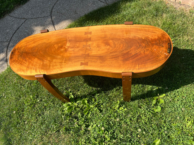 Live edge coffee table