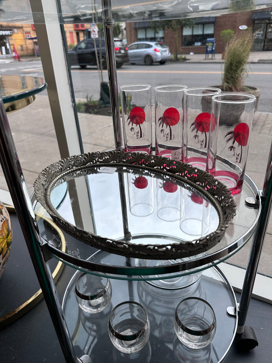 Mirrored Tray
