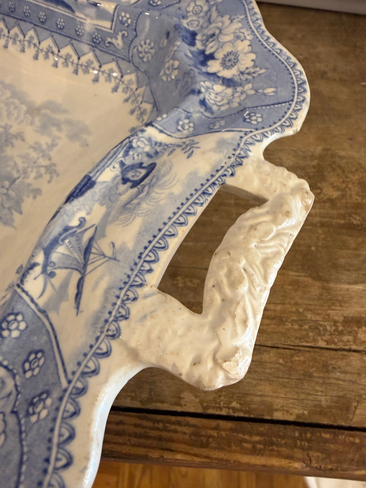T. Mayer Transferware Serving Dish