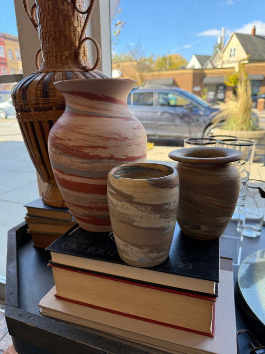 Small Nemadji Pottery Vessel