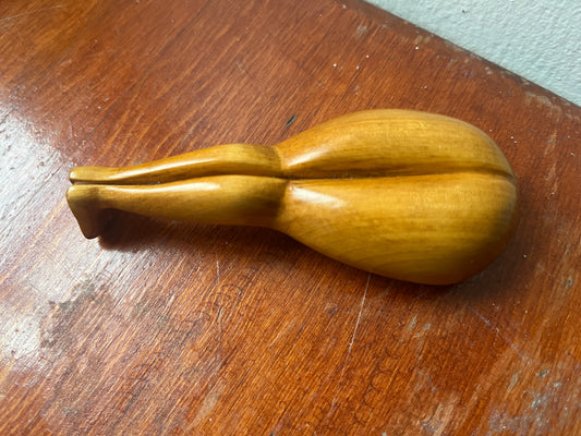 Hand-carved Booty Spoon Rest