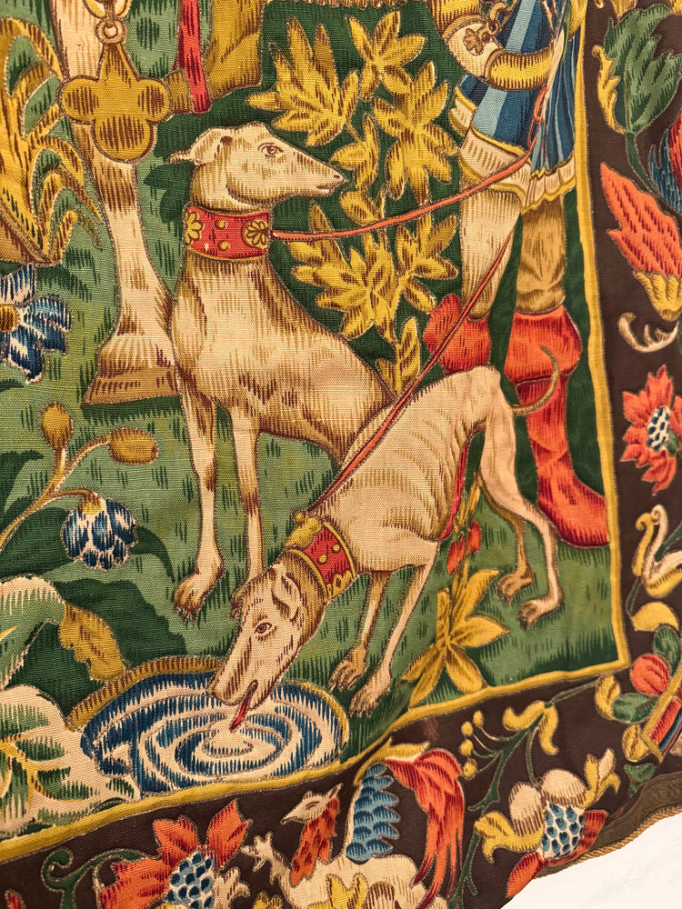 Medieval Scene Tapestry
