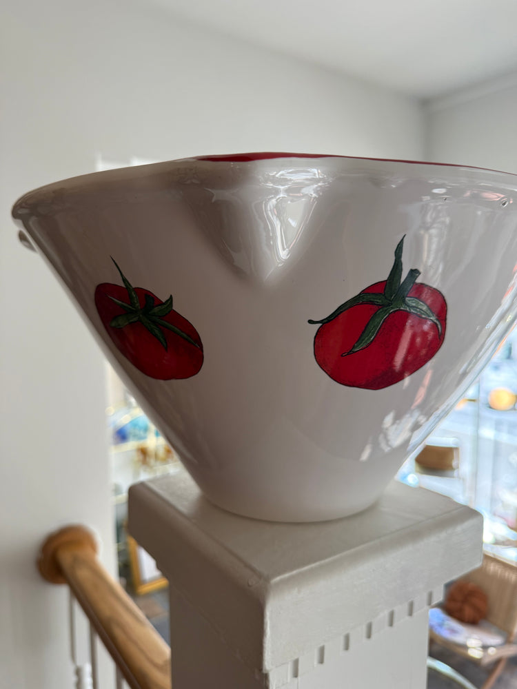Large Tomato Serving Bowl