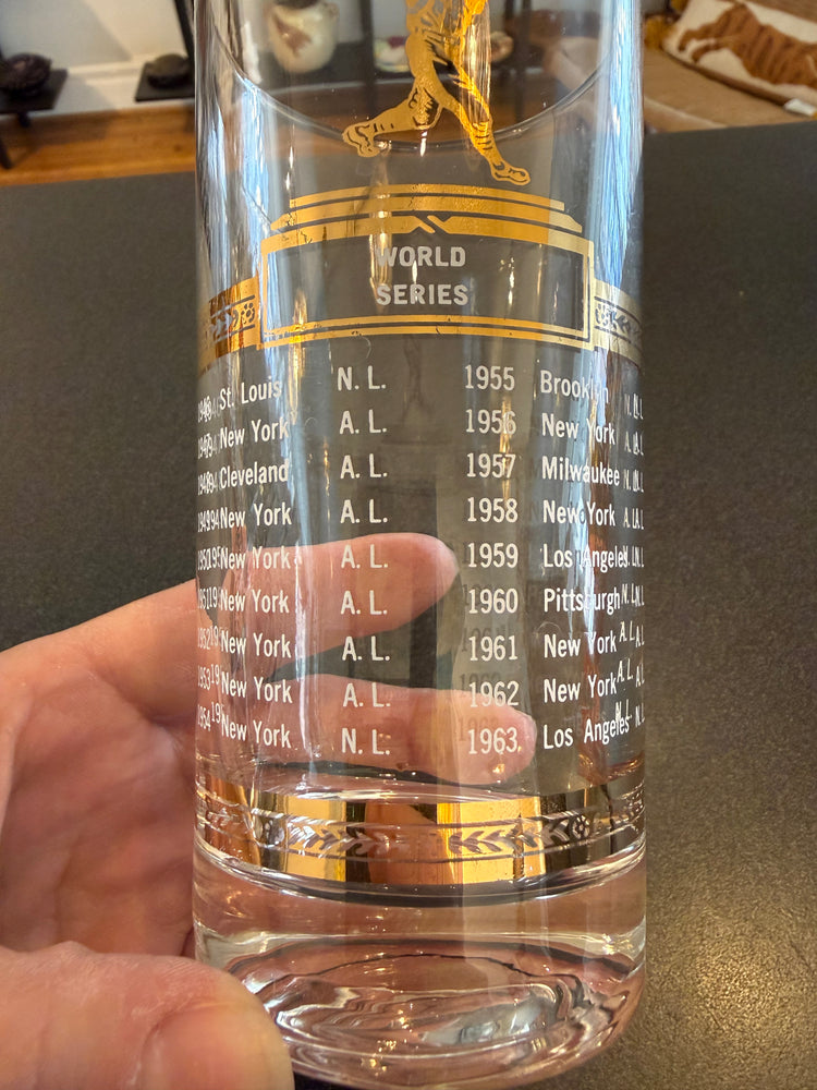 Set of 4 Sports League Glasses