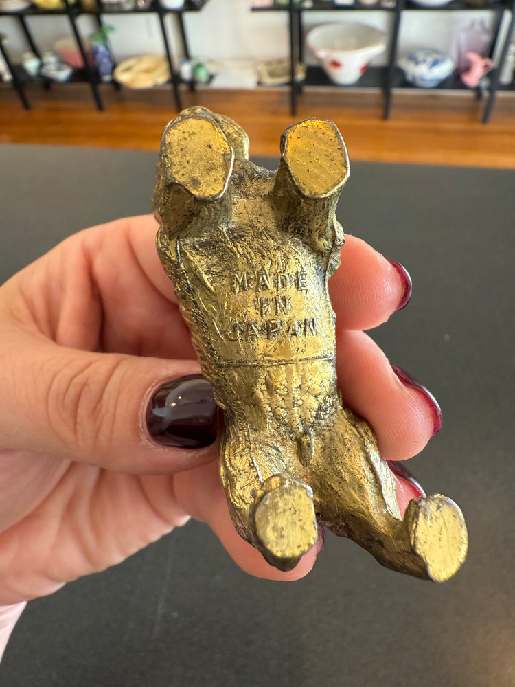 Brass Scottie Dog