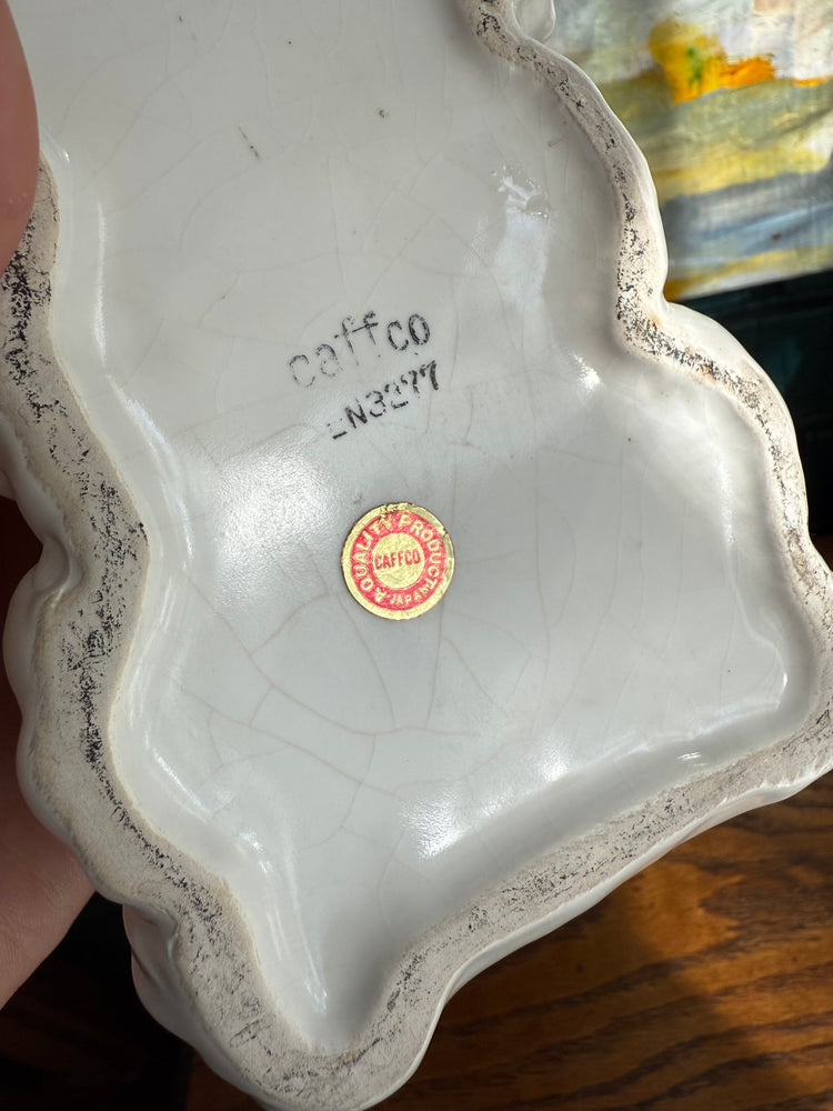 Ceramic Spaniel Planter