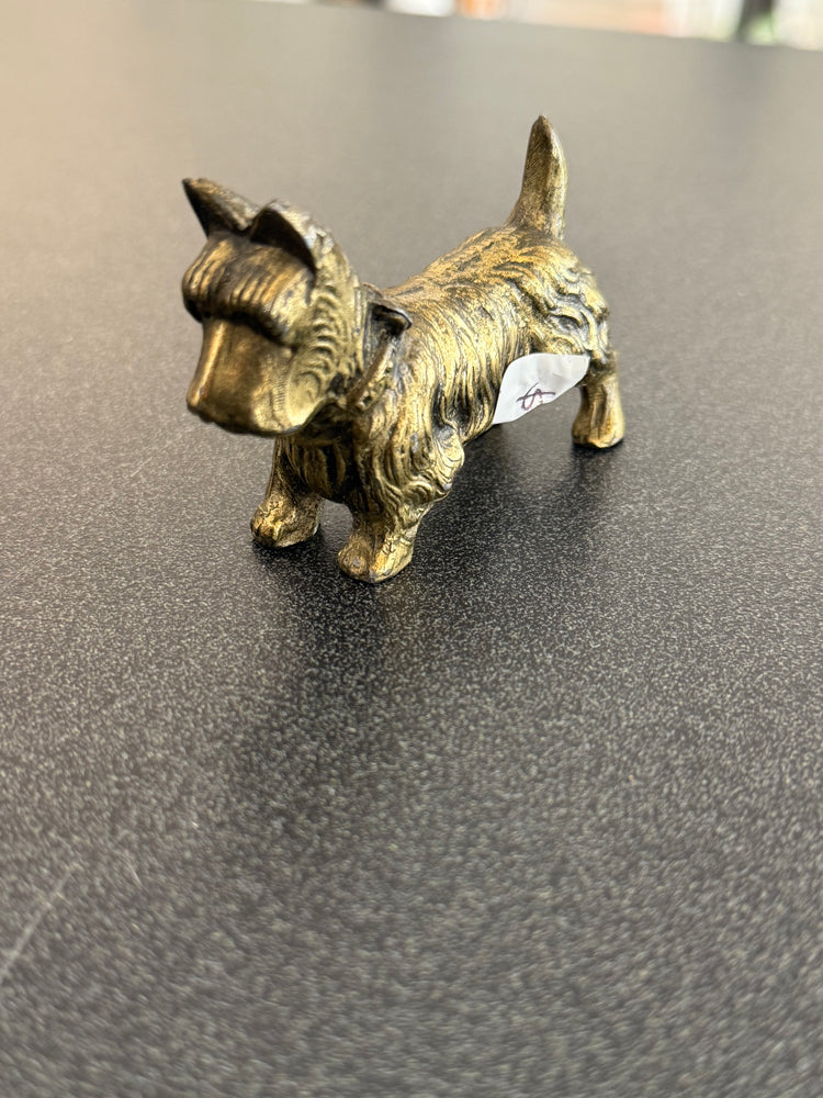 Brass Scottie Dog
