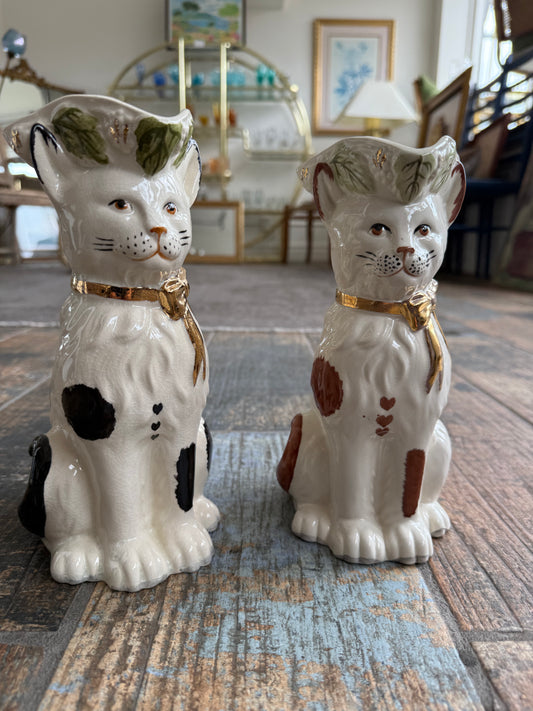 Royale Stratford Cat Pitcher (brown)