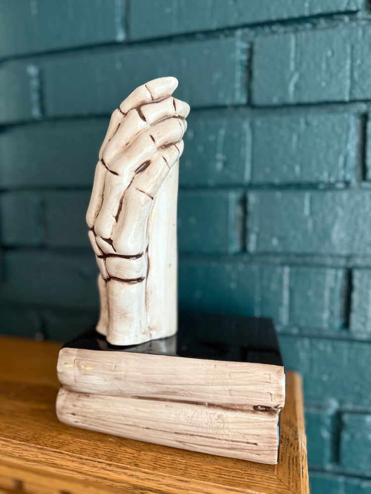 Skeleton Hand Vase