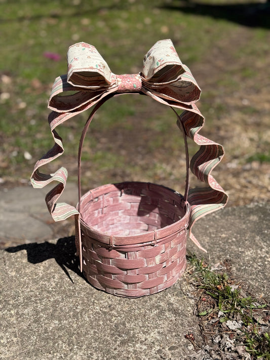 Easter Basket with Bow