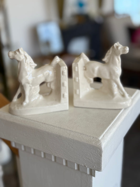 Small Horse Bookends