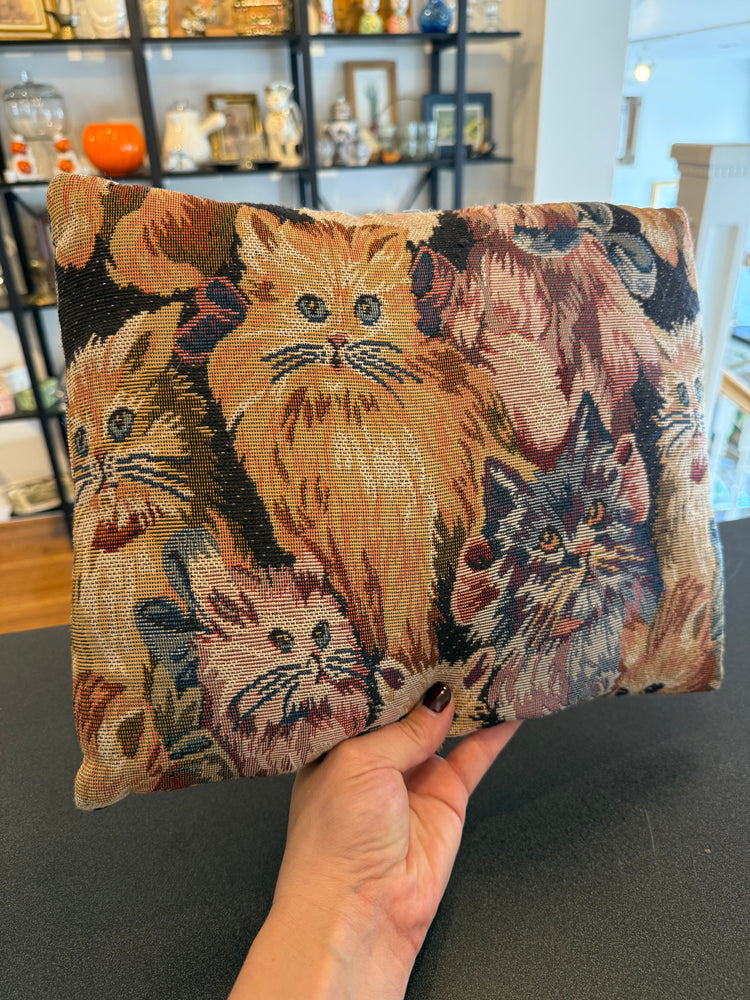 Cat Tapestry Pillow