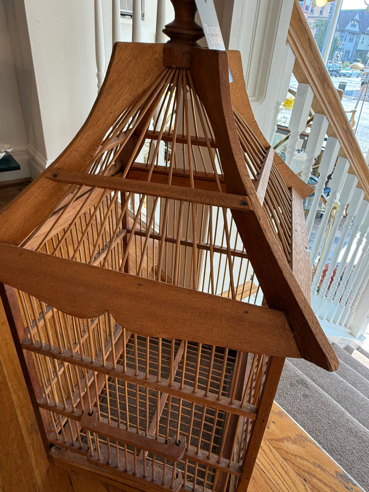 Wooden Birdcage