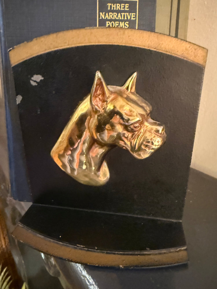 Pair of Boxer Bookends