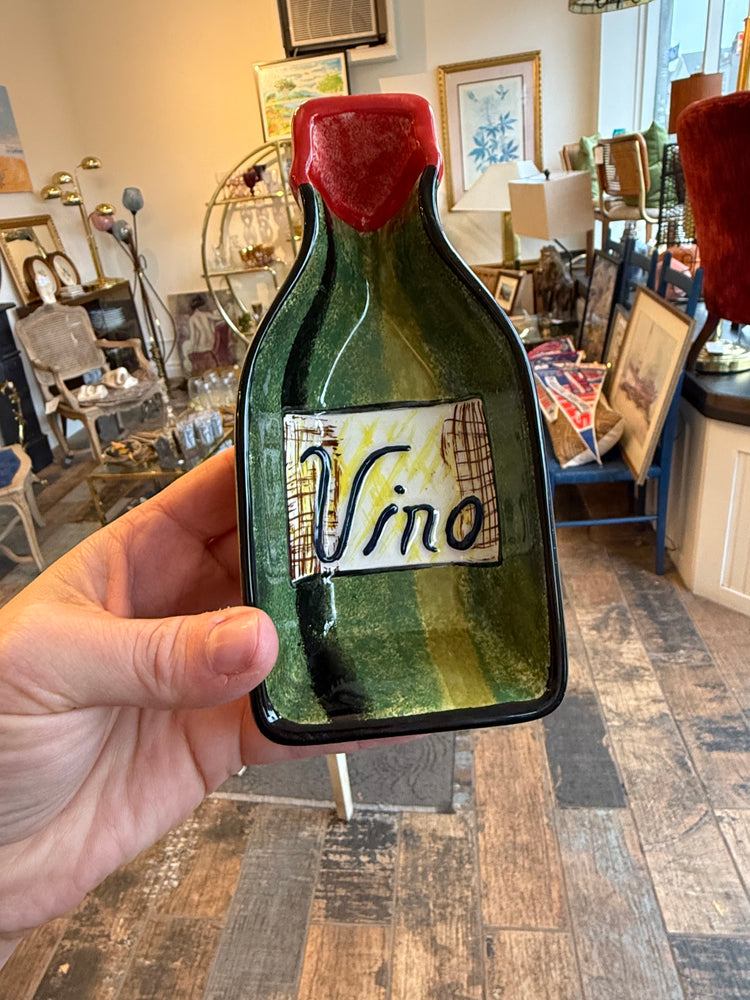 Wine Bottle Dish
