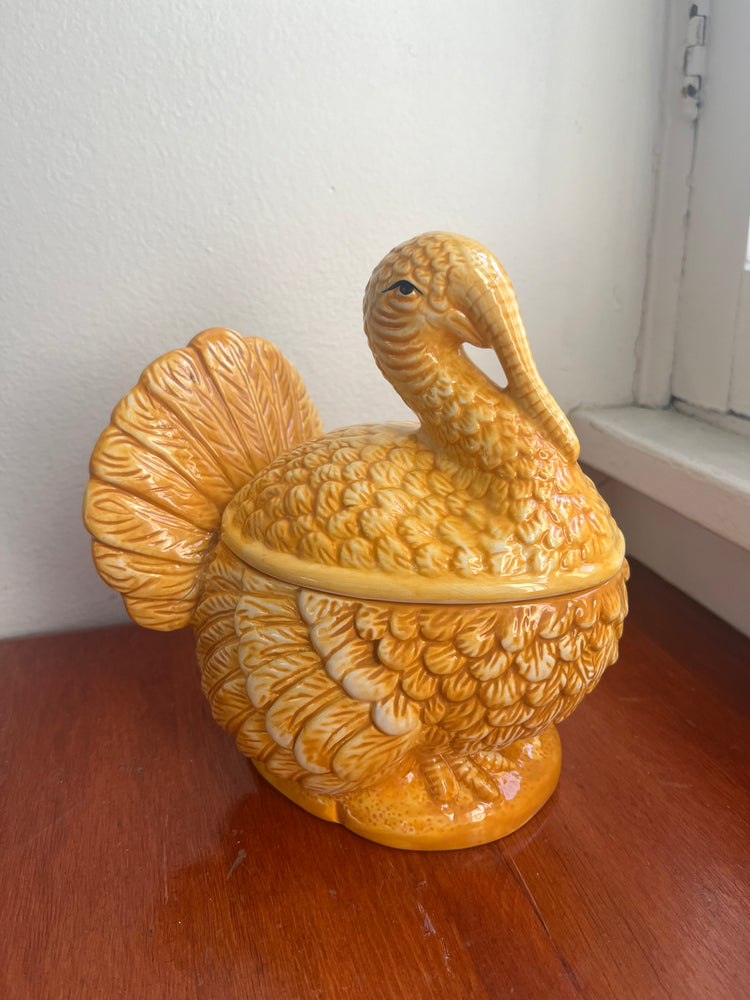 Yellow Turkey Candy Dish