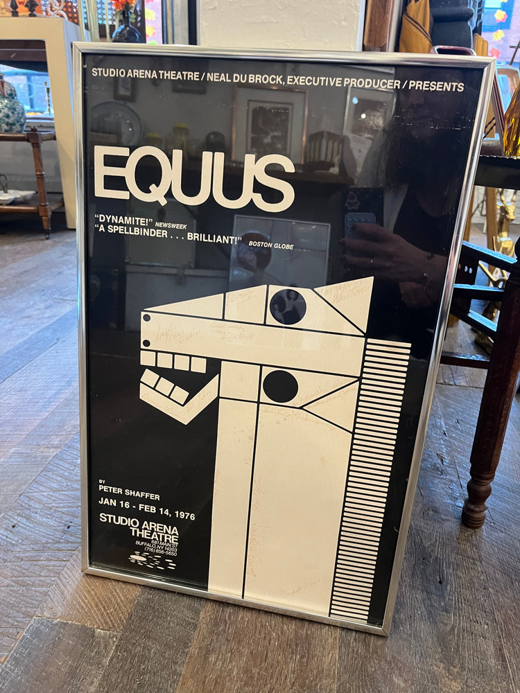 Framed Equus Poster