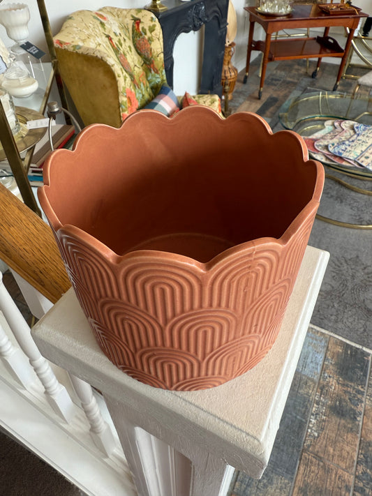 Scalloped Planter