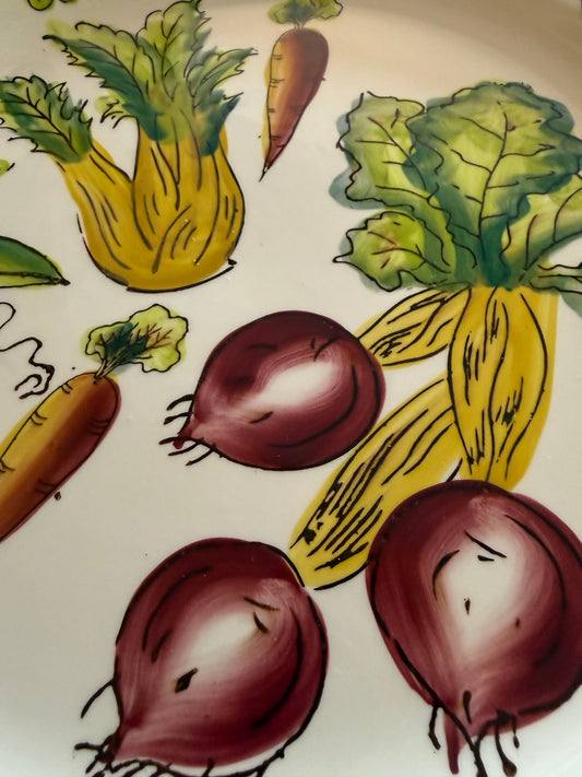 Large Vintage Pottery Barn Platter