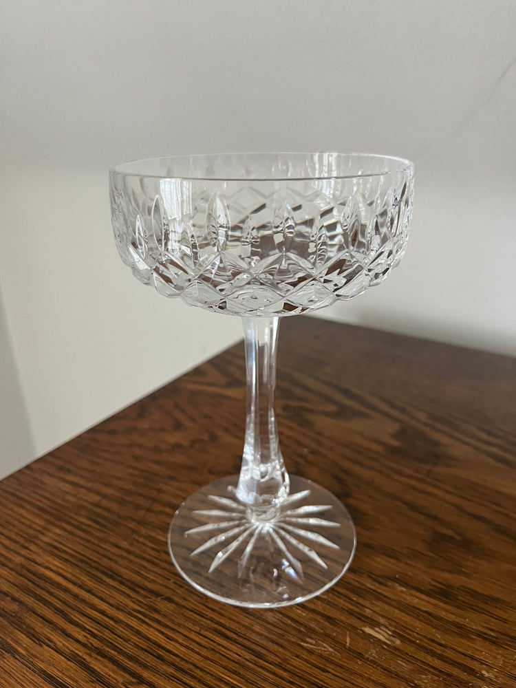 Set of Crystal Coupe Glasses (4)