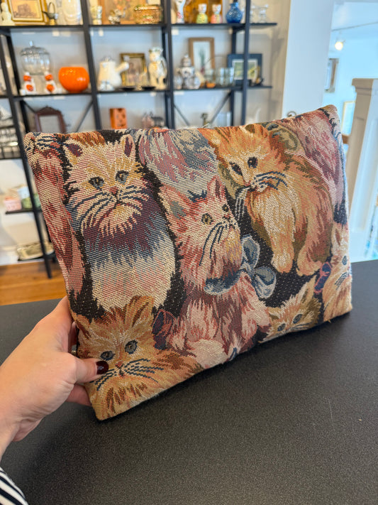 Cat Tapestry Pillow