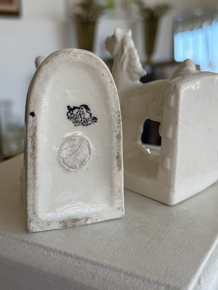 Small Horse Bookends