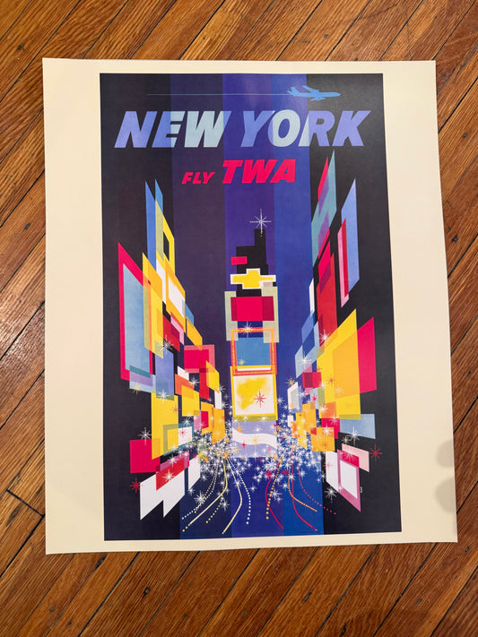 New York Travel Poster