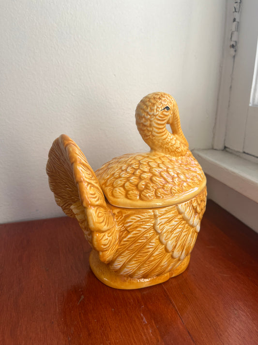 Yellow Turkey Candy Dish