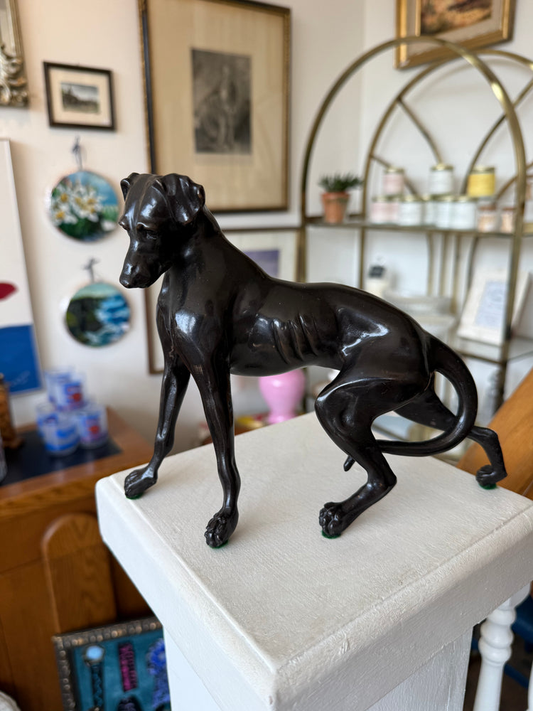 Bronze Greyhound Figurine