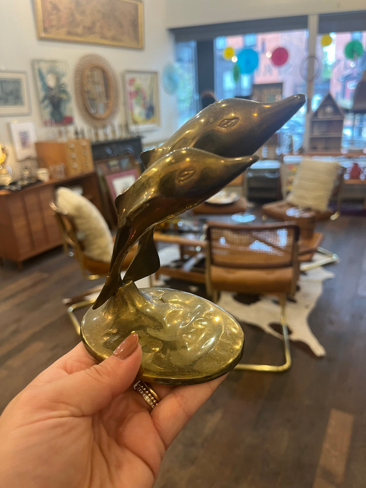 Brass Dolphins